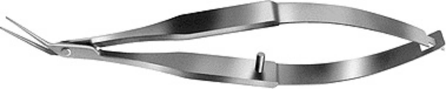 Thornton Iol Forceps, Angled 45 Degrees, Smooth Flat Cross-Action Handle, 11.0 Mm Jaws, 3 1/2" (9.0 Cm)